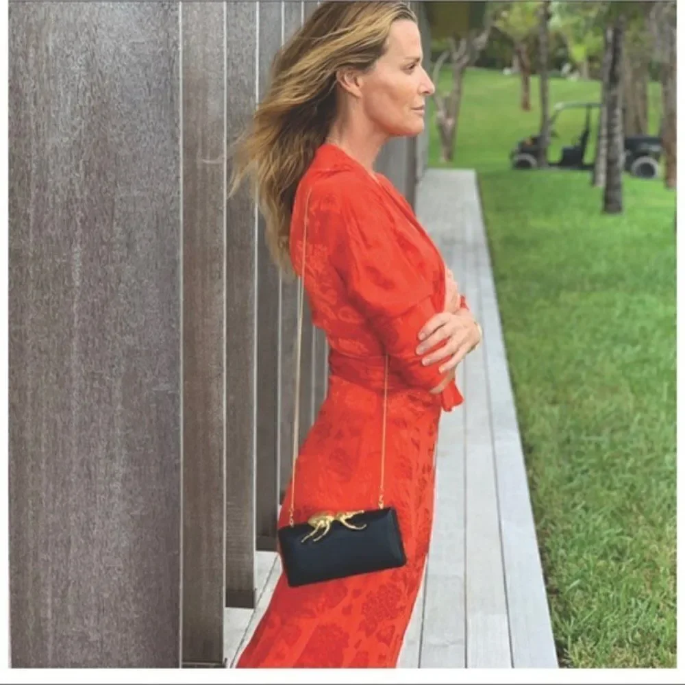 India Hicks THE AMULET Purse Clutch Bag